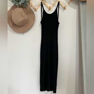 Fashion Nova Black Slip Dress